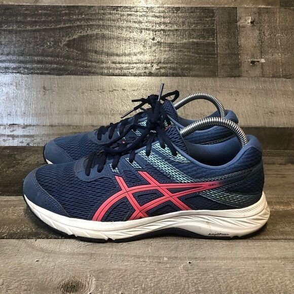 ASICS Women’s 1012A570 Blue running Shoes Sneakers Size 8.5 - Picture 1 of 6